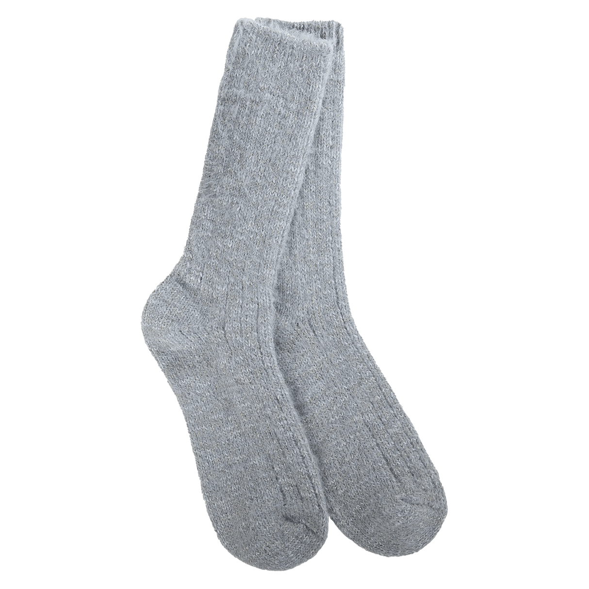 Holiday Ragg Feather Crew With Gold Lurex - Socks