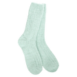 Holiday Ragg Feather Crew With Gold Lurex- Green - Socks