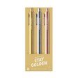 Rinse Jotter Set - Pack of 3 - Stay Golden - handmade natural product