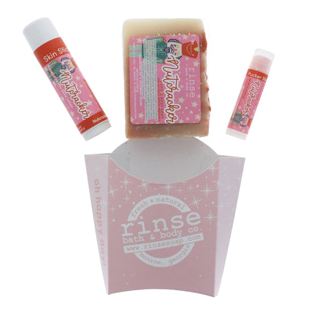 Handmade Nutcracker Fry Box Bundle - naturally derived - alternate angle
