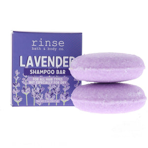 Rinse Lavender natural shampoo bar - sulfate-free cleansing - alternate angle
