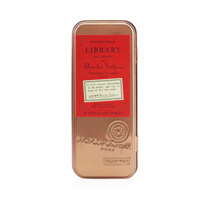 Library Author Candle Soy Wax 2oz Tin by Rinse Bath & Body