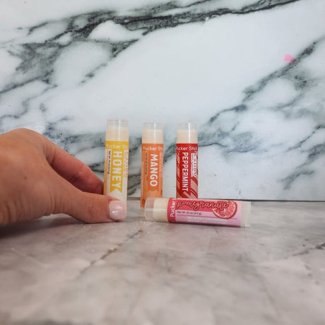 Natural natural lip balm | Most Celebrated | Rinse Bath & Body Co. - detail view