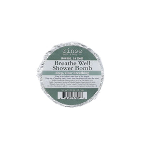 Breathe Well Bath Fizz – Rinse Bath & Body Co.