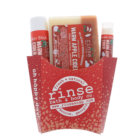 Warm Apple Cider Fry Bundle from Rinse - ready to gift