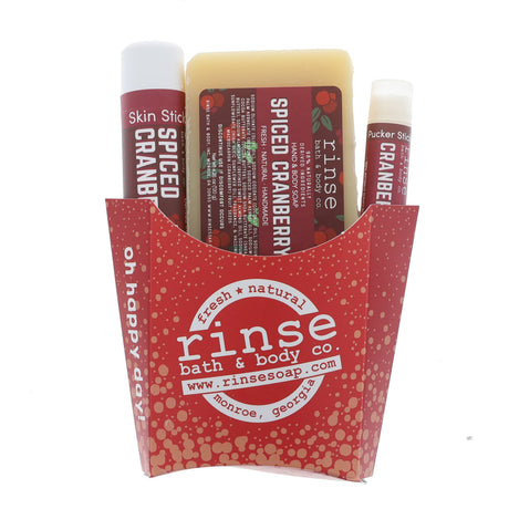 Spiced Cranberry Fry Box Bundle from Rinse - ready to gift