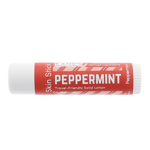 Handmade Peppermint solid lotion stick - naturally derived