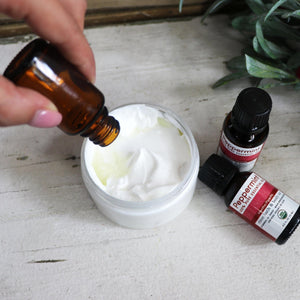Natural pure essential oil | Peppermint Essential Oil Certified Organ | Rinse Bath & Body Co. - lifestyle shot
