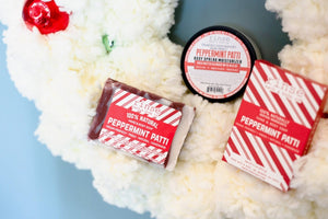 Natural handmade natural bar soap | Peppermint Patti | Rinse Bath & Body Co. - alternate angle