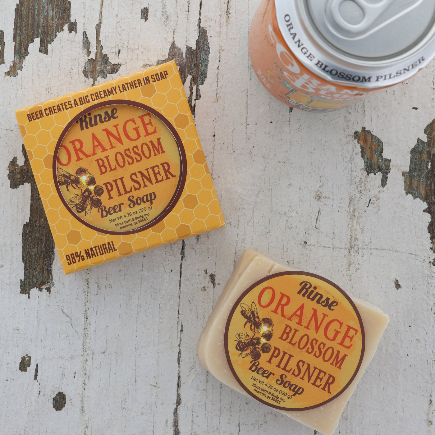 Orange Blossom Pilsner Beer Soap — lifestyle