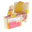 handmade natural bar soap in Plumeria by Rinse Bath & Body