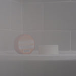 Sweet Orange aromatherapy shower steamer from Rinse - essential oil powered - back label