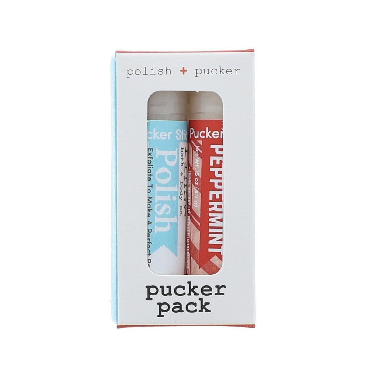 Natural natural lip balm | Polish + Peppermint Balm | Rinse Bath & Body Co.