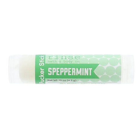 Rinse Speppermint natural lip balm - long-lasting moisture