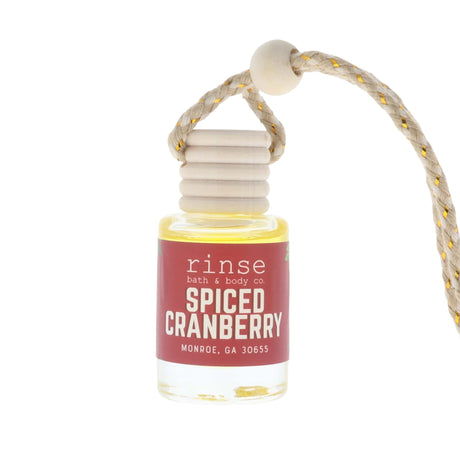 Natural natural car air freshener | Spiced Cranberry | Rinse Bath & Body Co.