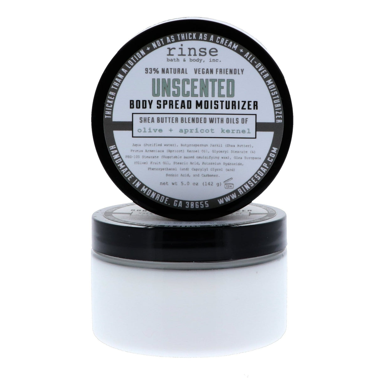Unscented Lotion – Rinse Bath & Body Co.