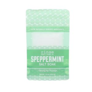 Speppermint Soaking Salts — hero