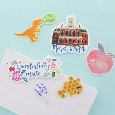 Wonderfully Made Sticker by Rinse Bath & Body - alternate angle