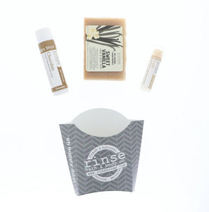 Handmade Build Your Own natural bath and body gift set - naturally derived - alternate angle