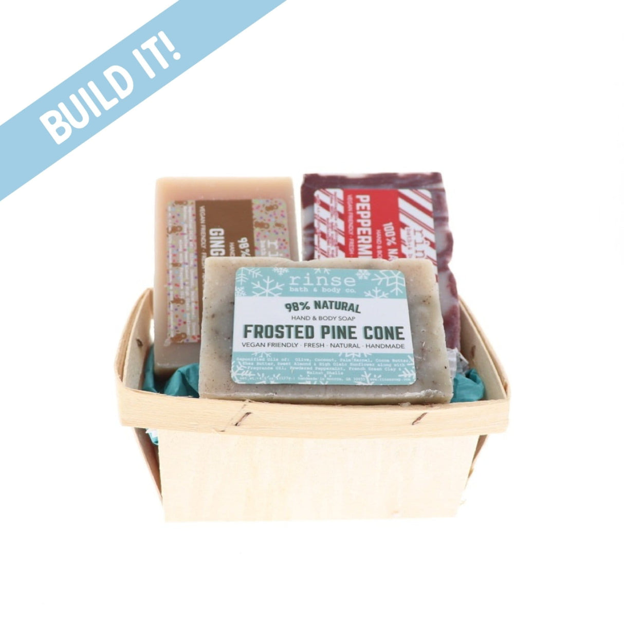 Handmade Build-a-Bundle - Holiday Soaps - naturally derived