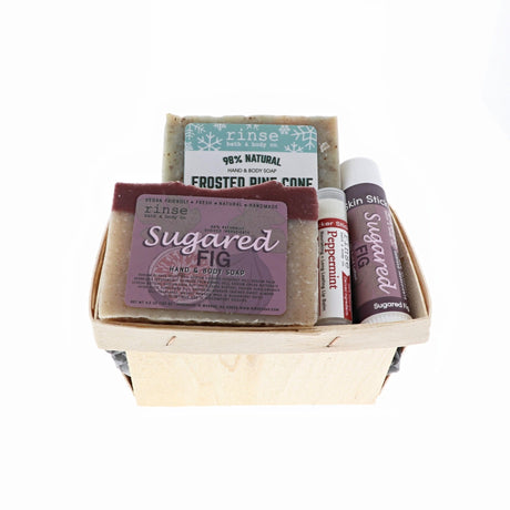 Rinse Frosted Pine & Sugared Fig Small Berry Till Holiday Bundle - handmade natural product