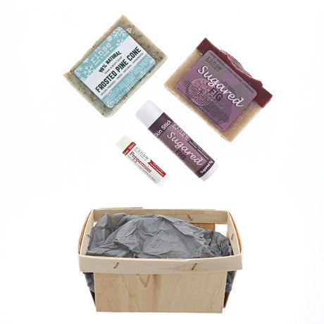 Rinse Frosted Pine & Sugared Fig Small Berry Till Holiday Bundle - curated gift collection - alternate angle