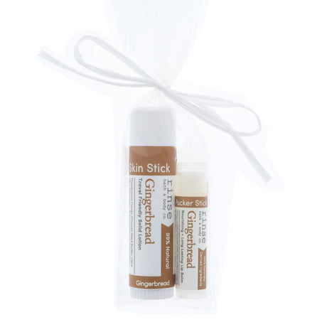 Handmade Gingerbread Pucker & Skin Stick Bundle - naturally derived