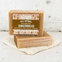 Gingerbread Soap - Boxed from Rinse - paraben-free since 2003 - alternate angle