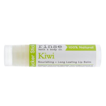 Handmade Kiwi natural lip balm - naturally derived