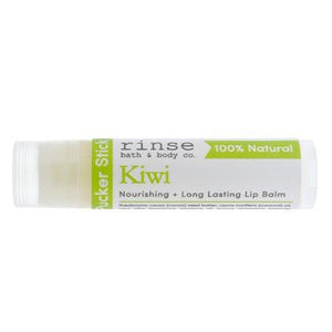 Handmade Kiwi natural lip balm - naturally derived