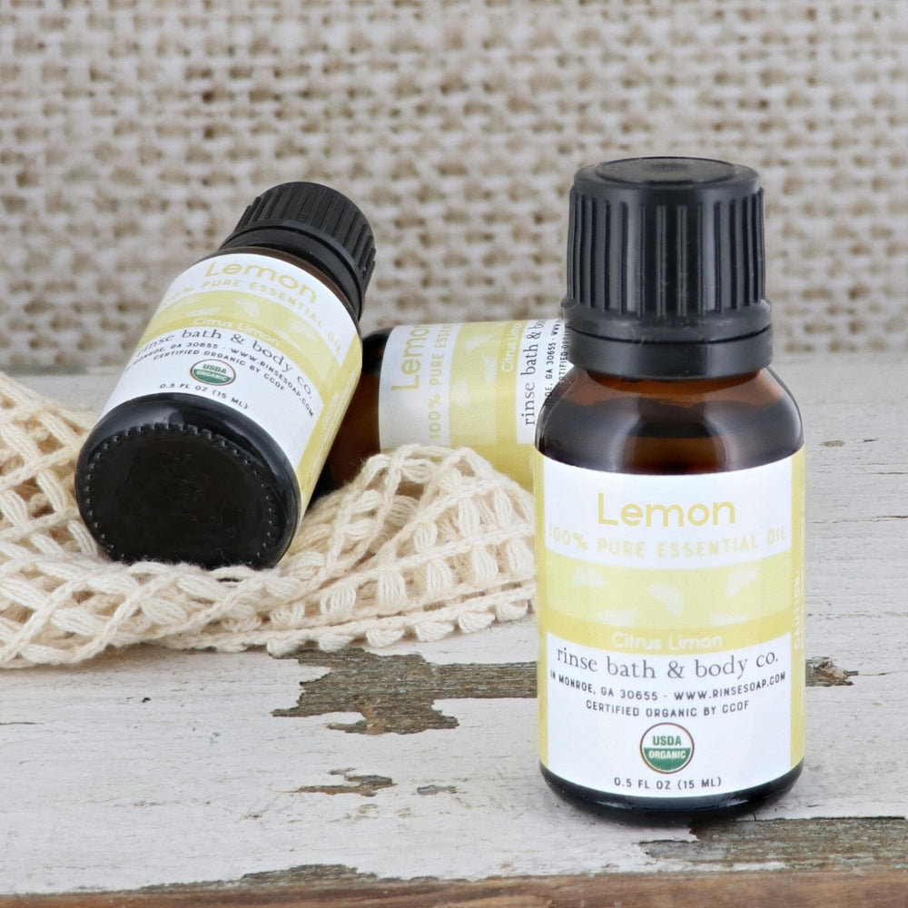 Natural pure essential oil | Certified Organic | Rinse Bath & Body Co. - alternate angle