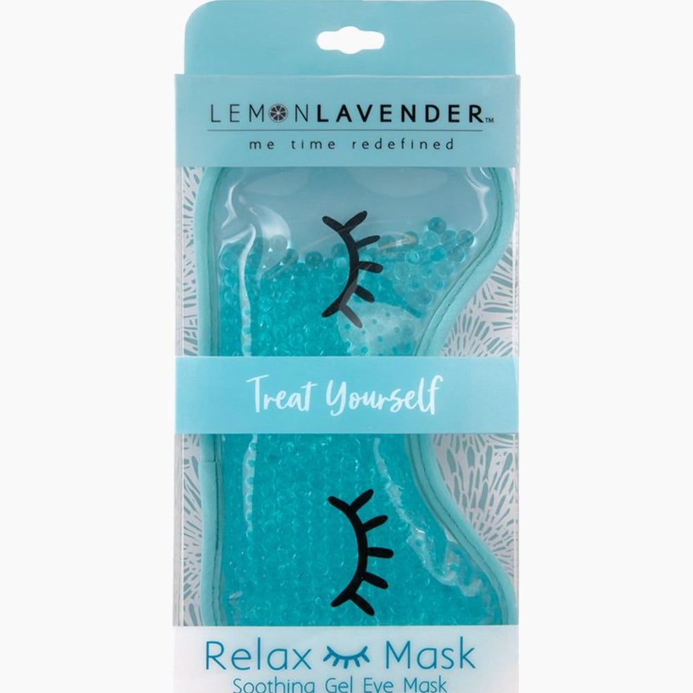 Lemon Lavender: Soothing Gel Eye Mask - Sleep Mask