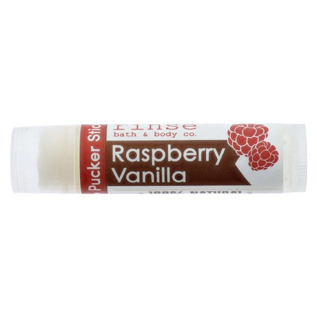 natural lip balm in Raspberry Vanilla by Rinse Bath & Body